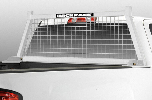 Backrack Safety Rack White 99-23 Chevy Silverado 1500 2500HD Titan Tundra Ram 1500 2500