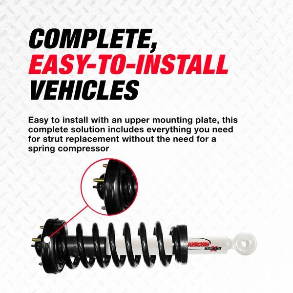 Rancho RS5000X Loaded Strut Set with Rear Shocks 2014-18 Chevy Silverado GMC Sierra 1500 (Copy)