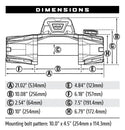 Warn VR EVO 12 Winch 12,000 lb Wire Rope