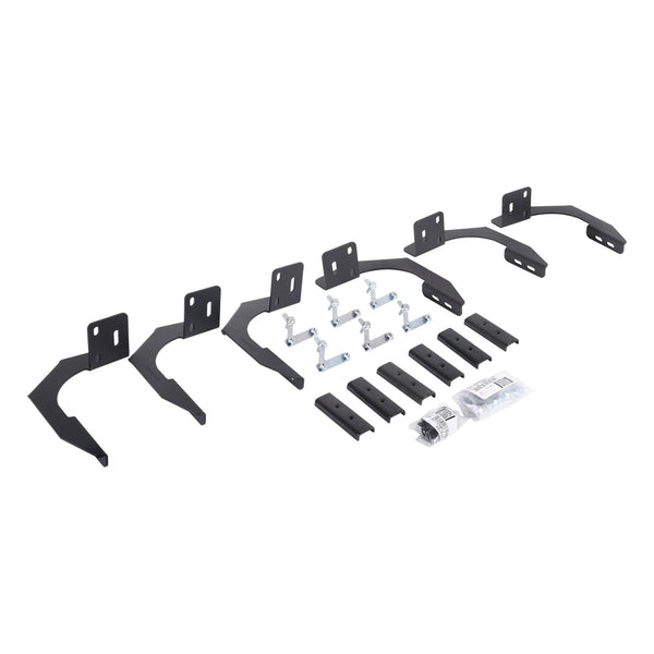 Go Rhino 6941066 - V-Series V3 RB30 And RB Slim Side Steps - MOUNTING BRACKETS ONLY - Textured Black