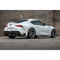 T304 Stainless Steel 3" Cat Back Dual Rear with Carbon Fiber Tips