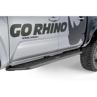 Go Rhino D64429T - Dominator Xtreme D6 SideSteps With Mounting Bracket Kit - Textured Black