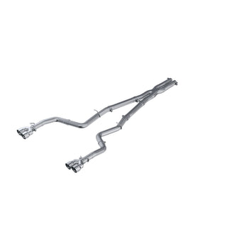 MBRP Exhaust 3in. Cat Back; Dual Rear; Quad Tips