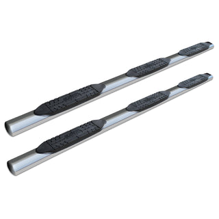 Raptor Series 5 in Wheel to Wheel Oval Steps Polished Stainless Steel