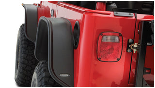 2007-18 Jeep JK 2dr Bushwacker Flat Style Fender Flares