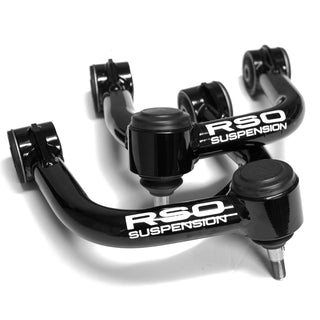 RSO Front Upper Control Arms Tubular Steel Black Powder Coated 2-4in Lift