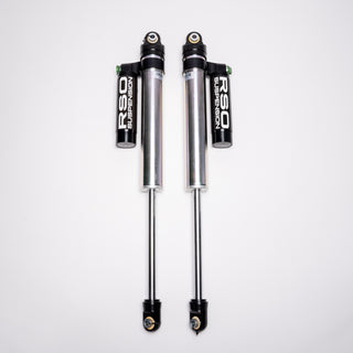 RSO Rear 2.5 Adjustable Piggyback Reservoir Shocks 2-3in Lift