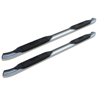 Raptor Series 4 in OE Style Curved Oval Steps Polished Stainless Steel