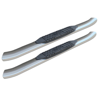 Raptor Series 4 in OE Style Curved Oval Steps Polished Stainless Steel