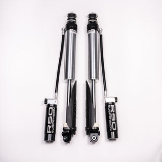 RSO Rear 2.5 Adj Compression and Rebound Remote Reservoir Shocks 1-3in Lift