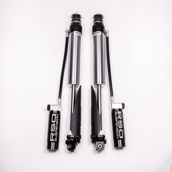 RSO Rear 2.5 Adj Compression and Rebound Remote Reservoir Shocks 1-3in Lift