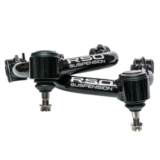 RSO Front Upper Control Arms Tubular Steel Black Powder Coated 2-4in Lift