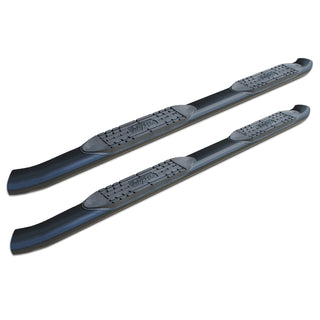 Raptor Series 5 in OE Style Curved Oval Steps Black E-Coated Alloy Steel