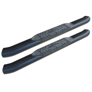 Raptor Series 5 in OE Style Curved Oval Steps Black E-Coated Alloy Steel