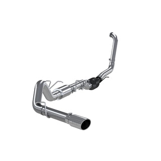 MBRP Exhaust 4in Turbo Back Exhaust 2003-07 Ford 6.0 Powerstroke; Single Side Exit; AL