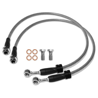 RSO Front Brake Lines Stainless Steel Length: 75cm-29.6in for Wrangler JK/JKU
