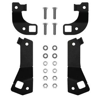 RSO Front & Rear Brake Line Relocation Brackets 0-4.5in Lift for Wrangler JK/JKU