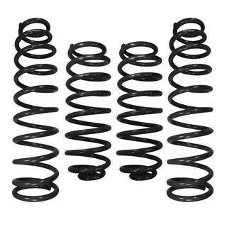 RSO Front and Rear Coil Springs 2.5in Lift Black for Wrangler JK/JKU 4-Door