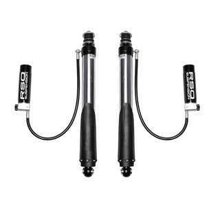 RSO Front 2.5 Adj Compression and Rebound Remote Reservoir Shocks 0-3in Lift