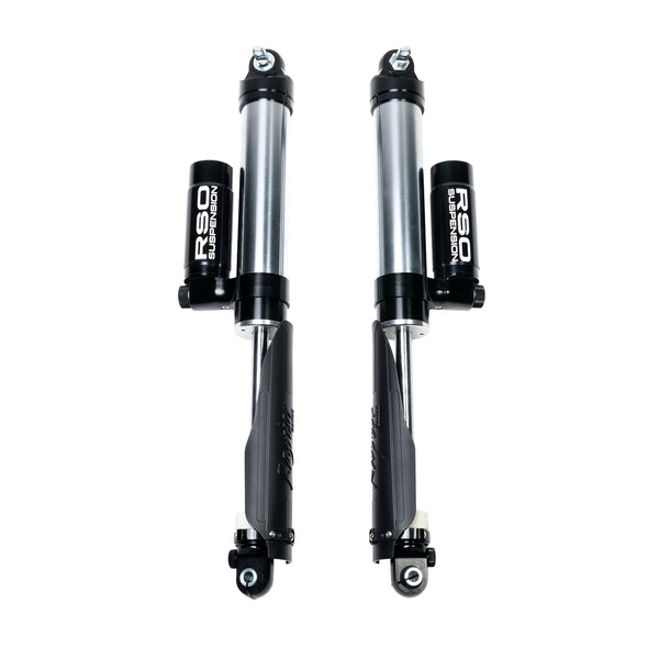 RSO Rear 2.5 Adj Compression and Rebound Piggyback Reservoir Shocks 0-3in Lift