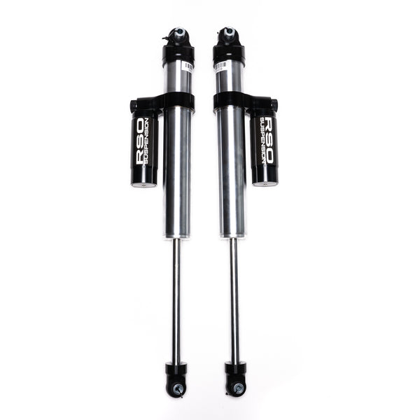 RSO Rear 2.5 Adjustable Piggyback Reservoir Shocks 1-3in Lift