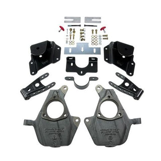 BELLTECH 947 LOWERING KITS  Front And Rear Complete Kit W/O Shocks 2005-2006 Chevrolet Silverado/Sierra (Ext Cab w/ Factory Front Torsion Bar) 2 in. F/3 in. R drop W/O Shocks