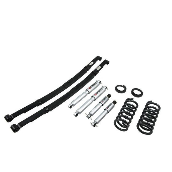 BELLTECH 788SP LOWERING KITS  Front And Rear Complete Kit W/ Street Performance Shocks 1992-1998 Chevrolet Suburban (2WD inc 3/4 Ton 6 Lug) 2 in. or 3 in. F/3 in. R drop W/ Street Performance Shocks