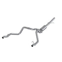 MBRP Catback Exhaust 2.5" 2019-24 Chevy Silverado 1500 5.3L Dual Rear T304 SS