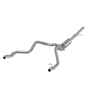 MBRP Catback Exhaust 2.5" 2019-24 Chevy Silverado 1500 5.3L Dual Rear T304 SS