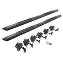 Go Rhino V3415587T - V3 Series Aluminum Side Steps with Mounting Brackets - Textured Black