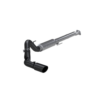 MBRP Exhaust 4in. Cat Back; Single Side; EcoBoost; Black Coated