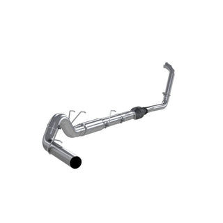 MBRP Exhaust 5in. Turbo Back 2003-07 Ford F250/F350 6.0L Powerstroke (Stock Cat); Single Side Exit; AL