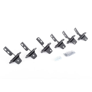 Go Rhino 6941296 - V-Series V3 RB30 And RB Slim Side Steps - MOUNTING BRACKETS ONLY - Textured Black