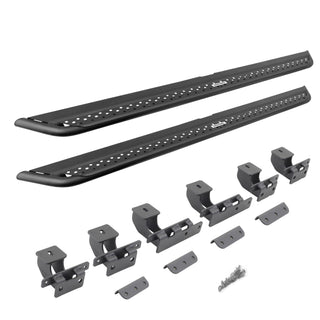 Go Rhino DSS4030T - Dominator Xtreme DSS SideSteps With Mounting Bracket Kit - Textured Black