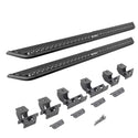 Go Rhino DSS4129T - Dominator Xtreme DSS SideSteps With Mounting Bracket Kit - Textured Black