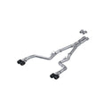MBRP Exhaust 3in. Cat Back; Dual Rear; Quad Tips