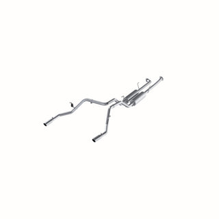 MBRP Exhaust 2 1/2in. Cat Back; Dual Split Rear; AL