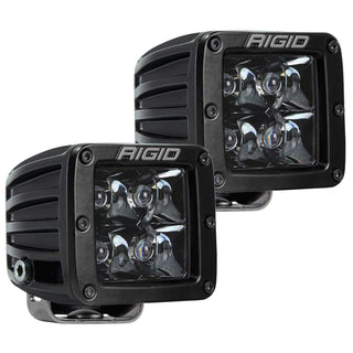 RIGID D-Series PRO Midnight Edition Spot Optic Surface Mount Pair