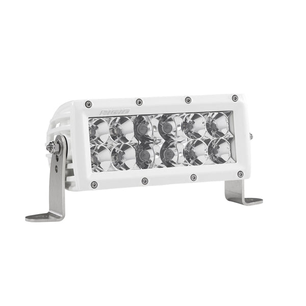 RIGID E-Series PRO LED Light Spot/Flood Combo 6 Inch White Housing