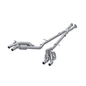 MBRP Exhaust 2.5" Cat Back Dual Split Rear Quad Outlet T304