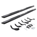 Go Rhino V3405187T  - V3 Series Aluminum Side Steps with Mounting Brackets - Textured Black