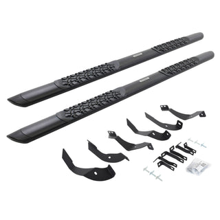Go Rhino V3405187T  - V3 Series Aluminum Side Steps with Mounting Brackets - Textured Black