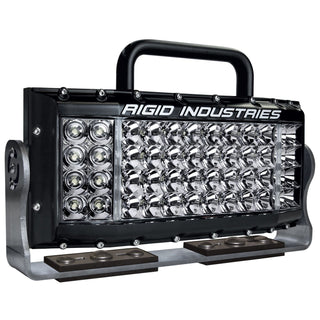 RIGID Site Series AC Work Light Flood Optic Black Housing Single