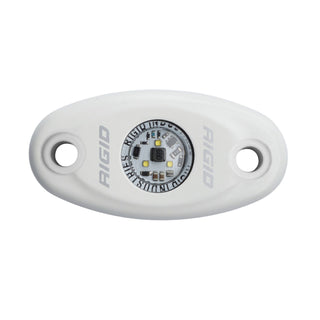 RIGID A-Series LED Light High Power Cool White White Housing Single