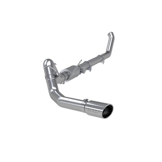 MBRP Exhaust 4in. Turbo Back; Single Side (4WD only); T409