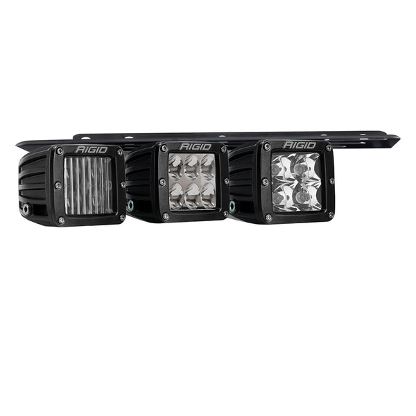 RIGID 2021+ Ford Raptor Triple Fog Light Kit