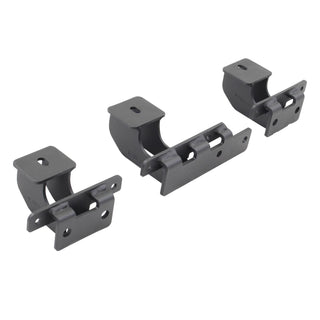 Go Rhino D64506BTK - Dominator Xtreme D1D2 D6 DSS DT Side Steps - Mounting Brackets Only - Textured Black