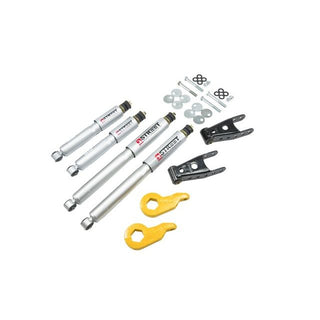 BELLTECH 936SP LOWERING KITS  Front And Rear Complete Kit W/ Street Performance Shocks 1997-2003 Ford F150 ((All Cabs) 4WD) 1 in. or 3 in. F/2 in. R drop W/ Street Performance Shocks