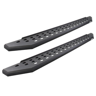 Go Rhino - 6941778020PC - RB20 Running Boards With Mounting Brackets & 2 Pairs Of Drop Steps Kit - Textured Black
