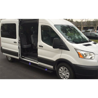 AMP Research 76259-01A PowerStep Electric Running Boards Plug N Play System for 2014-2019 Ford Transit Gas Only